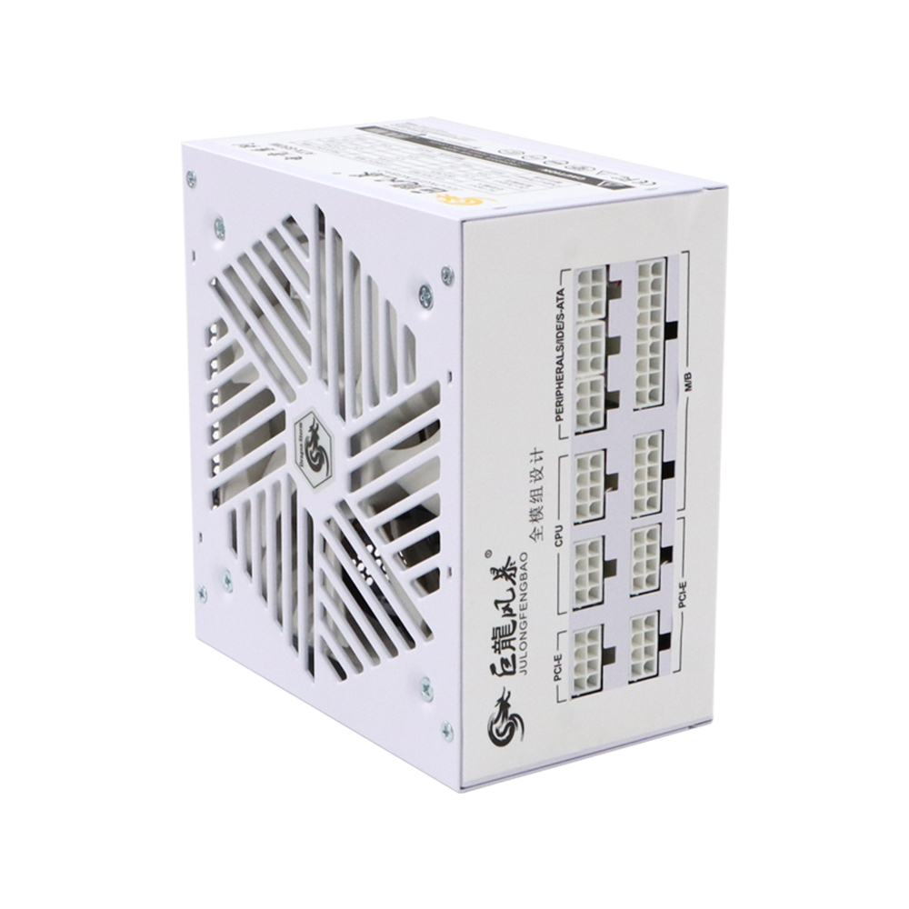 JULONGFENGBAO 110-240 فولت لعب - مراجعة 1000W White Modular Power Supply وسعره