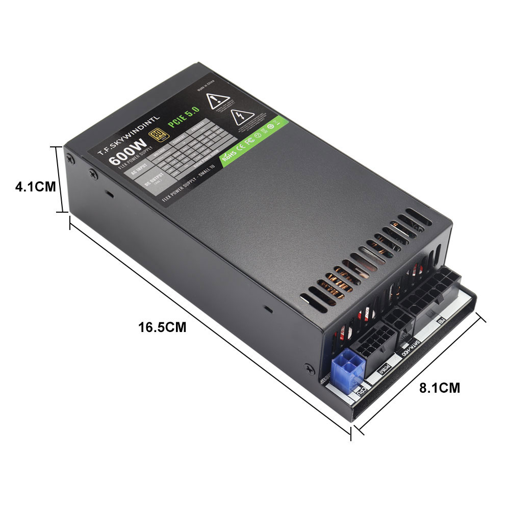 مزود طاقة ATX 3.0 PCI-E Gen5 F - مراجعة Flex Atx Power Supply 600W 1U وسعره