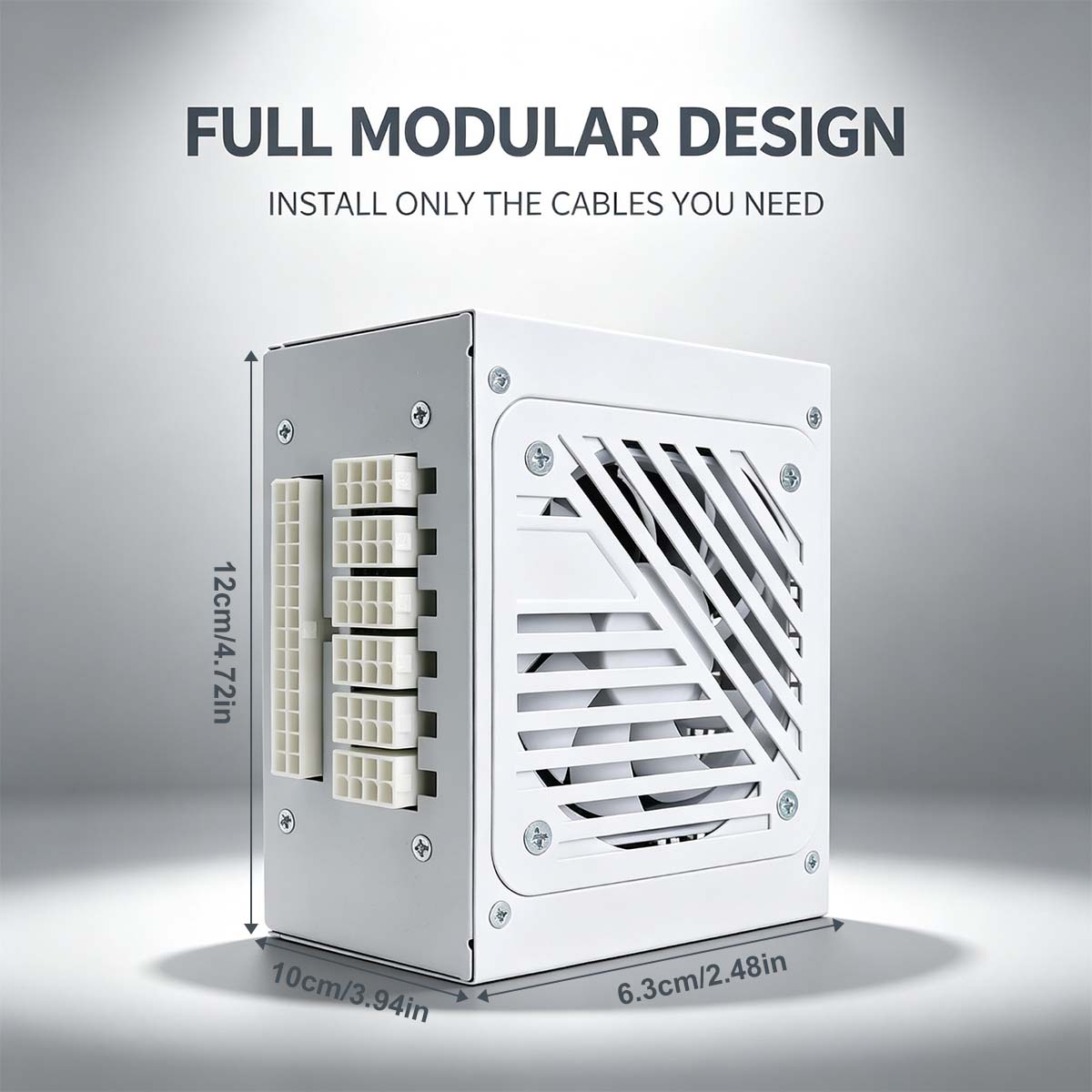 مزود طاقة SFX بقدرة 600 واط، ت - مراجعة 750W Sfx Fully Modular Power Supply وسعره