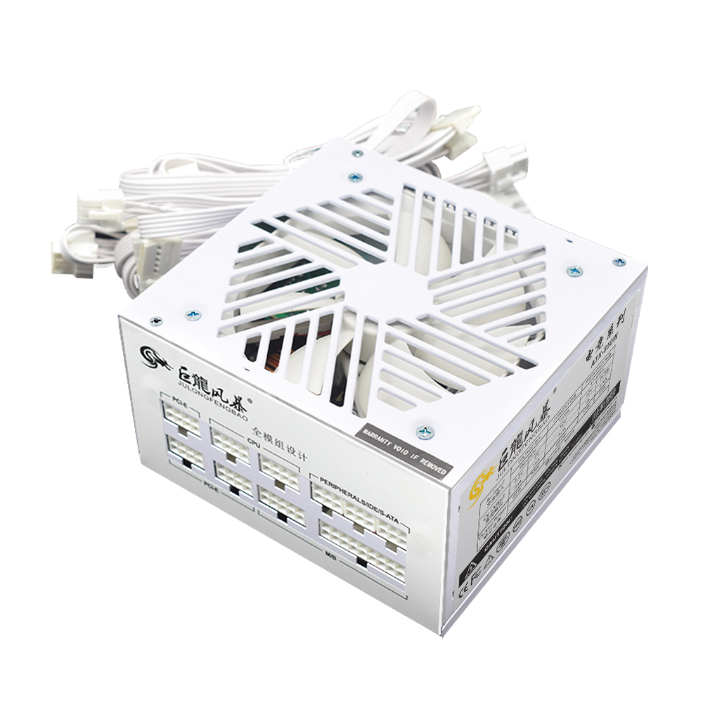 أبيض كامل وحدات 850 واط ATX ال - مراجعة 1000W White Modular Power Supply وسعره