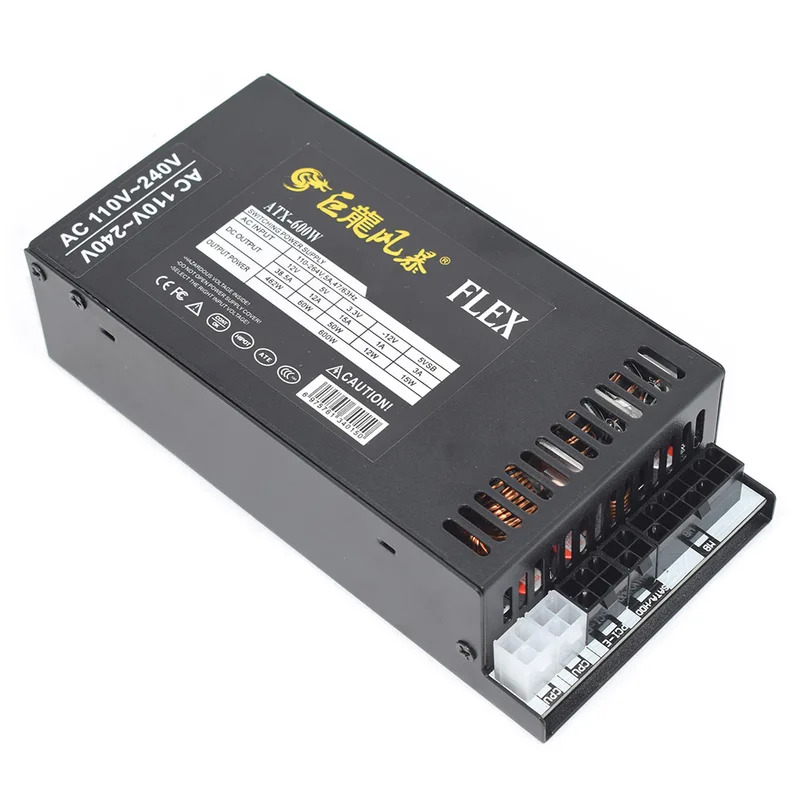CHJJULONGFENGBAO ATX 400 واط 6 - مراجعة Flex Atx Power Supply 600W 1U وسعره