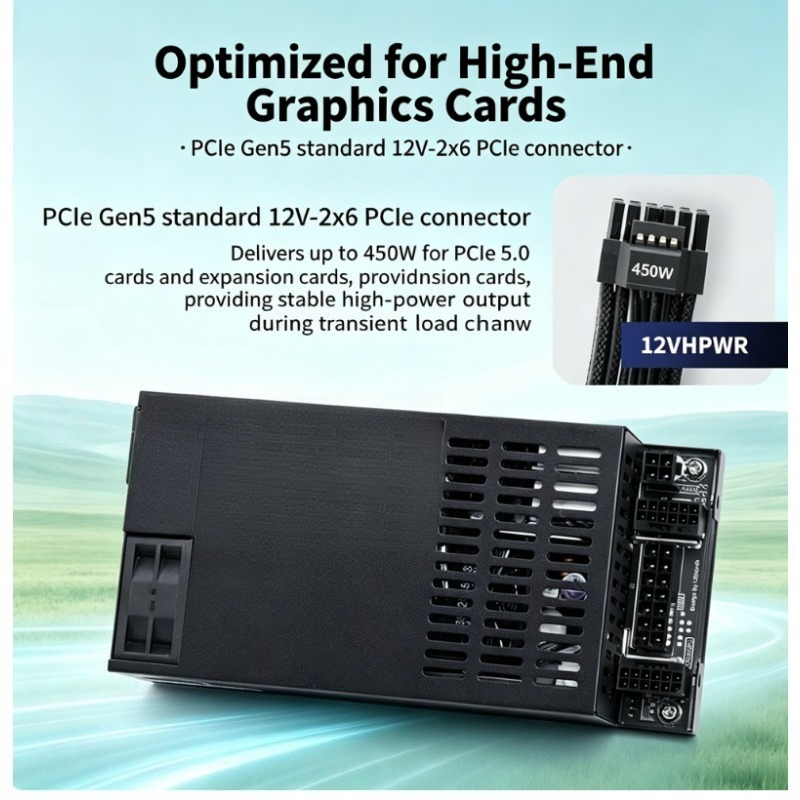 مزود طاقة Enhance 7660L Flex A - مراجعة Flex Atx Power Supply 600W 1U وسعره